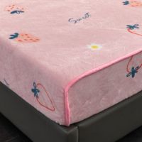 Sleepy Bear 珊瑚绒床笠保暖床罩单件法兰绒加厚保暖双面绒床垫保护套床套冬季