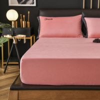 Sleepy Bear 水晶绒床笠单件冬季加厚保暖法莱绒床罩榻榻米席梦思防尘保护套