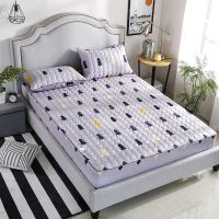 Sleepy Bear 卡通夹棉床笠单件防滑加厚席梦思床垫保护套可拆卸防尘床罩套床套