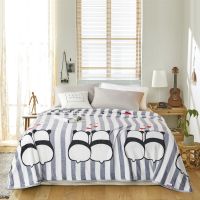 Sleepy Bear 空调毯办公室午睡毯子小毛毯午休毯单人学生夏季懒人斗篷披肩盖毯