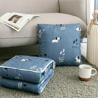 Sleepy Bear 两用二合一抱枕被办公室午睡空调车载靠垫汽车多功能枕头毯子垫