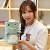 Sleepy Bear 韩国可爱卡通动物毯子日系软妹办公室午睡法兰绒学生毛毯空调毯礼