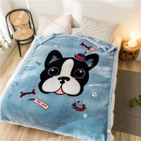 Sleepy Bear 珊瑚绒加厚双层拉舍尔毛毯可爱毯毛巾被卡通童毯子宝宝盖毯冬季