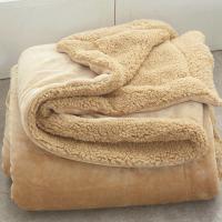Sleepy Bear 小毛毯被子双层加厚保暖单人女办公室沙发盖腿午睡冬季珊瑚绒毯子