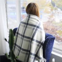 Sleepy Bear 披肩小毛毯盖毯加厚法兰绒毯子床单办公室午睡毯儿童学生宿舍冬季