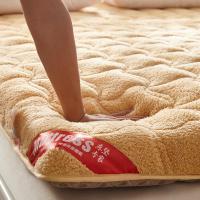 Sleepy Bear 加厚保暖羊羔绒床褥垫 防滑可折叠床垫子1.8米双人榻榻米学生床垫