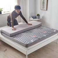 Sleepy Bear 床垫软垫家用睡垫法兰绒垫子海绵垫垫被褥子租房专用加厚1.5米