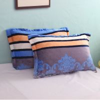 Sleepy Bear 法兰绒枕套成人枕头套一对学生珊瑚绒枕芯套单人大号枕头皮48*74