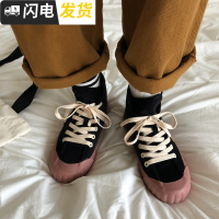 林先参 2022秋季新款超火学生韩版加绒保暖原宿高帮百搭帆布鞋启如