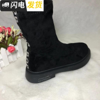 18款韩版京绒短靴启如休闲鞋休闲鞋