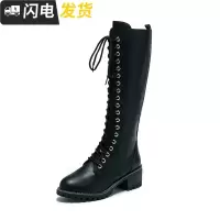 过膝靴女长筒靴女鞋子2022秋冬新款瘦瘦靴中跟平底长靴弹力靴女靴启如休闲鞋休闲鞋