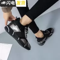 黑色运动鞋女2022新款秋冬韩版百搭内增高女鞋加绒学生厚底休闲鞋启如女士靴子