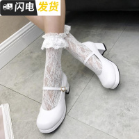 漫展粗跟百搭日系lolita少女洛丽塔软妹高跟鞋萝莉塔鞋子学生单鞋启如女士高帮鞋