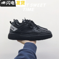 大熊小殿 港风ins超火滑板鞋男士休闲鞋子潮流韩版运动鞋青少年启如休闲鞋