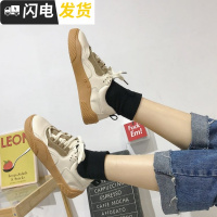 港味鞋子女运动鞋ins超火学生休闲秋冬复古原宿ulzzang街拍板鞋潮启如休闲鞋休闲鞋