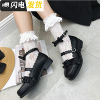 洛丽塔女鞋日系lolita软妹蝴蝶结平底学生漫展原创cos可爱公主鞋启如休闲鞋休闲鞋