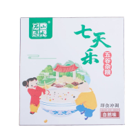 山水石梁 七天乐 五谷杂粮代餐粉 175g 自然味 营养早餐 素食饱腹