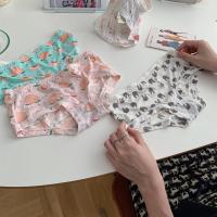 面包和猫咪好天气 日系少女水蜜桃兔子清凉冰丝弹力无痕舒适内裤