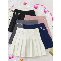 百褶裙女装春秋2021新款半身裙粉色bm短裙高腰a字裙子ins风潮夏季