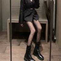 春夏百搭日系蝴蝶结连脚袜子丝袜美腿袜薄款连裤袜女士打底袜长袜