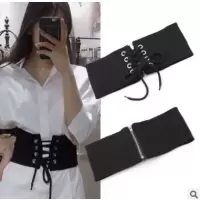 ins风女士腰封绑带宽腰带系带塑身时尚外穿配饰衬衫裙装饰皮带