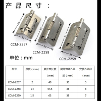 金不锈钢合页自动关门弹簧合页回位闭门弹力铰链 CCM-Z257