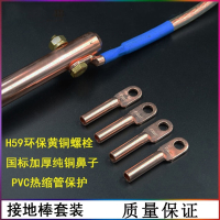 铜包钢接地棒家用防雷避雷接地极接地桩避雷针接地线镀铜接地 套餐7( 工厂接地)