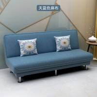 闪电客沙发床两用简易可折叠多功能客厅租房双人三人小户型拆洗布艺沙发