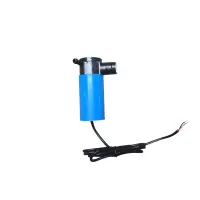 闪电客小型十二开机新款220V水钻家用伏直流高压水泵抽水机12v潜水。 单泵(扬程7米)不带电源和开关