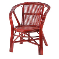 阳台小桌椅单人真藤椅办公椅电脑椅家居椅藤编靠背椅茶楼椅坐椅子