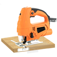 电动曲线锯多功能手提电锯家用拉花锯手持小型木板切割机木工工具 新款无调速(纸盒)送10根锯条