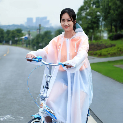 雨衣女全身拉链防护骑车连体外套电动车单车成人骑行新款雨披