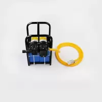 高压水泵家用220v抽水泵全自动吸水泵抽水机农用灌溉锂电泵柴油泵 双锂电泵