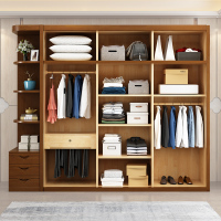 衣柜现代简约中式大衣柜经济型3456全卧室家用衣橱柜