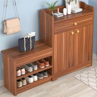 鞋柜家用口简约现代仿闪电客收纳柜架厅客厅鞋架子简易多层