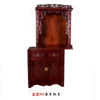 财神佛龛立柜佛柜祖宗牌位闪电客观音菩萨财关公柜榆木佛龛