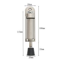 吸免打孔脚踏吸制动器闪电客定位器脚踩吸任意角度固定中大号 小号拉丝钢 其他