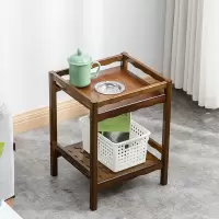 楠竹移动小杯架麻将室棋牌室茶几烟灰缸闪电客沙发边几茶水架子