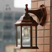 欧式美式防锈户外壁灯庭院花园别墅闪电客围墙走廊客厅口阳台壁灯