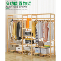 简易衣帽架落地式衣服收纳架卧室闪电客挂衣架子家用置物架布衣柜