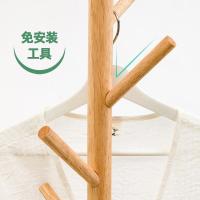 衣帽架闪电客落地挂衣架柜子简易卧室家用衣服包置物简约现代