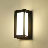 led户外墙壁灯庭院过道灯闪电客入户前灯家用阳台感应露台楼梯灯
