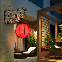中式古典壁灯复古餐厅酒店会所仿古闪电客走廊过道阳台户外中国风墙壁灯