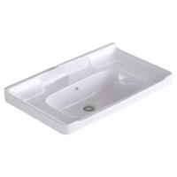 半嵌入式台中盆闪电客台面单盆一体陶瓷柜盆池卫生间洗漱家用洗脸洗手盆