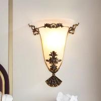 铜欧式壁灯美式客厅背景墙壁闪电客灯卧室床头壁灯复古楼道过道壁灯