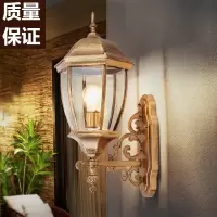 欧式壁灯户外大口阳台墙壁灯闪电客围墙灯庭院路灯花园灯美式简约