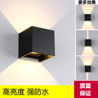 LED户外壁灯室外墙灯调光背景闪电客灯过道走廊简约灯楼梯庭院围墙