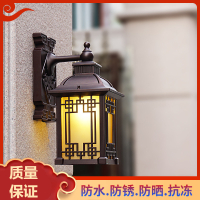 中式户外壁灯庭院灯宾馆大闪电客仿古过道阳台新中式别墅外墙壁灯