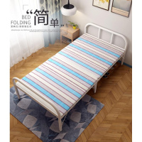 家用经济1.2米多功能出租房收纳折叠床闪电客单人简易便携午休陪护铁床