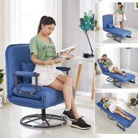 懒人沙发床多功能折叠两用床午睡躺椅闪电客单人沙发床办公室午休床